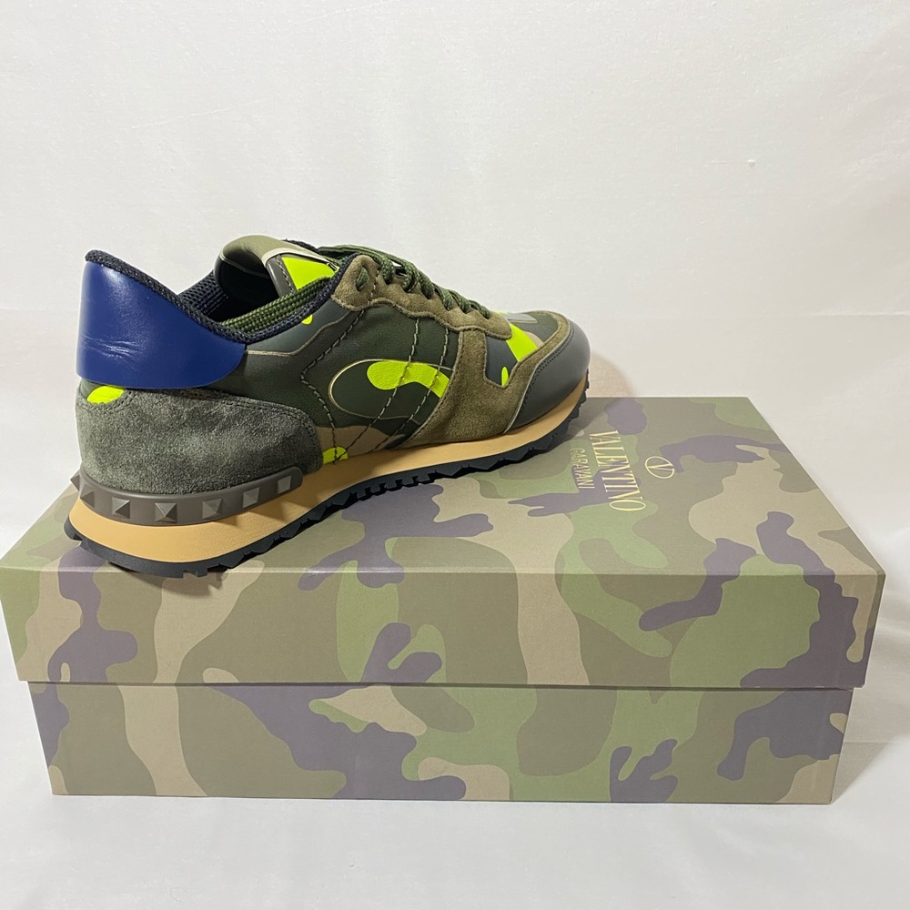 Valentino Garavani Rockrunner Camouflage Sneakers